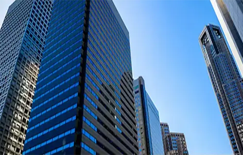 밀집된 빌딩이미지